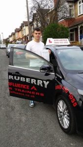 Driving test pass for Ollie